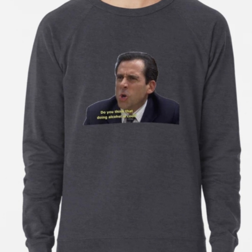 Do you think that doing alcohol is cool? Lightweight Sweatshirt